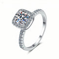 Anillo Moissanita