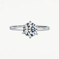 Anillo Moissanita